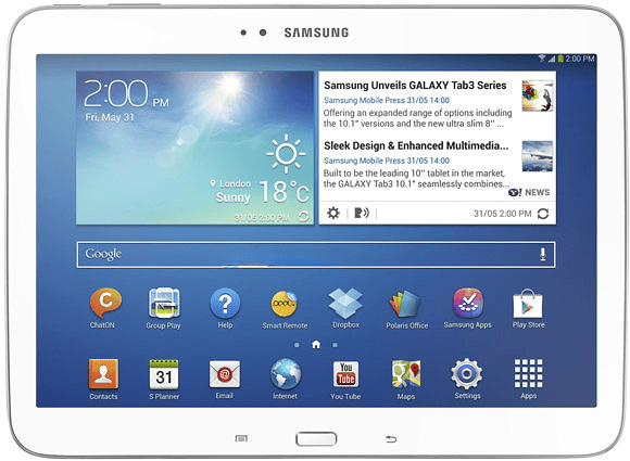 Image of Samsung Galaxy Tab 3 10.1 P5200