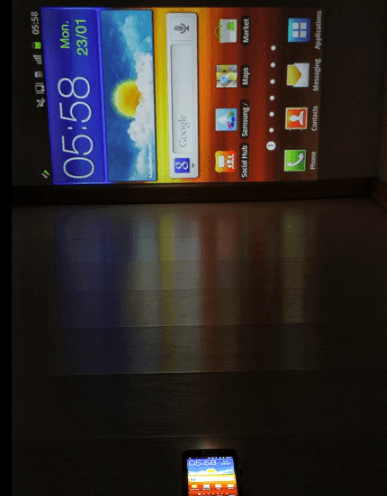 Image of Samsung I8530 Galaxy Beam