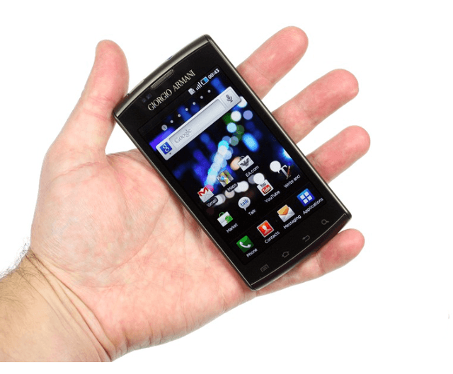 Image of Samsung I9010 Galaxy S Giorgio Armani