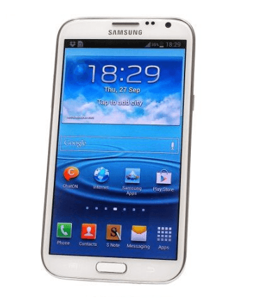Image of Samsung Galaxy Note II N7100