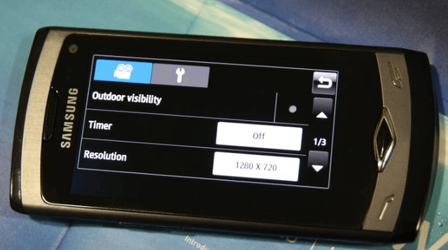 Image of Samsung S8500 Wave